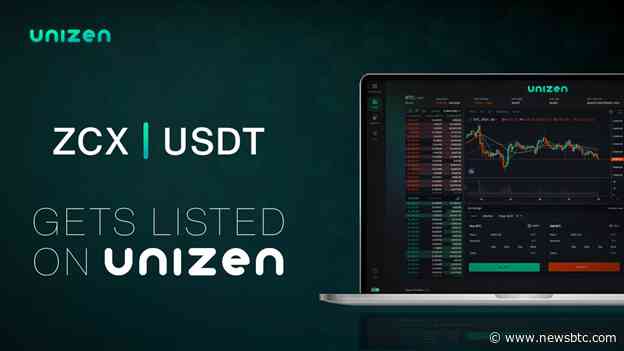 Unizen Grows Its CeDeFi Exchange, Adding ZCX/USDT Trading Pair Into The Mix