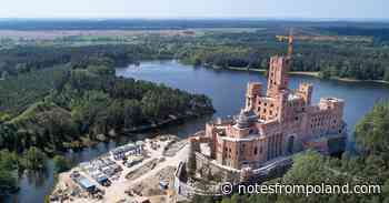 Medieval-style castle residence in EU-protected Polish forest nears completion despite legal battle - Notes From Poland