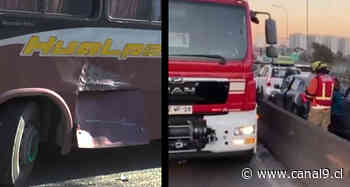 Dos accidentes de tránsito se registraron en el Gran Concepción - Canal 9 Bío Bío Televisión