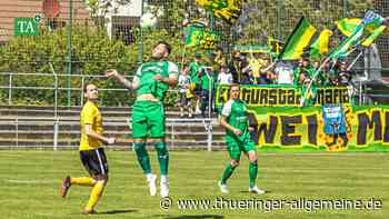 SC 03 Weimar kassiert gegen FSV Schleiz Tore zu ungünstigen Zeitpunkten - Thüringer Allgemeine