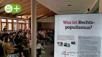 Meinersen: Sally-Perel-Realschule setzt mit Ausstellung Zeichen gegen Rechtsextremismus - Wolfsburger Allgemeine