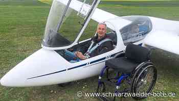 Flugsportverein Nagold: Nach Flugunfall ist Peter Schuon zurück im Cockpit