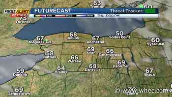 First Alert Weather: Warm front will bring some showers tonight