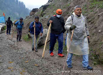 Amit Shah reviews logistics, security for 'hassle-free' Amarnath Yatra - The Tribune India