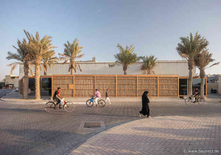 Gewebte Hülle - Textilfabrik in Bahrain von Leopold Banchini Architects