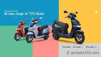 TVS iQube Electric Scooter Launched in India, Booking Available on Official Website, Dealership: All Details