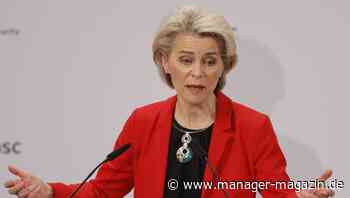 Europäische Union: Ursula von der Leyen stellt Plan zur Abkehr von russischer Energie vor