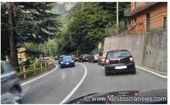 AUTOBUS FERMO A MALAVEDO: TRAFFICO E STUDENTI A PIEDI SULLA 'VECCHIA LECCO-BALLABIO' - Valsassinanews