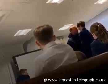 Investigation launched as video of Burnley teacher calling pupil 'scumbag' goes viral