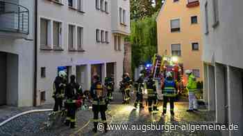 Bewohner soll Brand gelegt haben: Feuerwehr rückt in den Weinhof aus