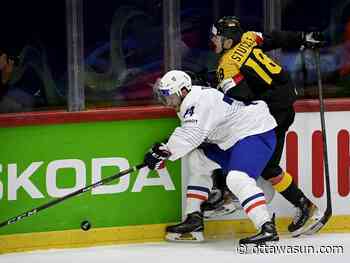 GARRIOCH: Tim Stuetzle doesn't finish Team Germany's victory after suffering leg injury - Ottawa Sun