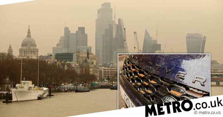 ‘Blood rain’ Sahara dust cloud that could turn sky red headed for UK