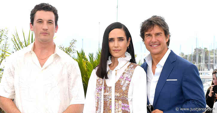 Tom Cruise, Jennifer Connelly, & Miles Teller Bring 'Top Gun' to Cannes 2022