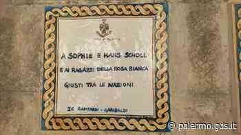 No al nazismo: scoperta a Palermo una targa in memoria della Rosa Bianca di Monaco - Giornale di Sicilia