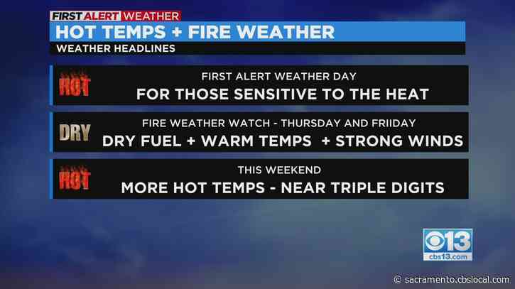 Winds, Dryness Raise Fire Concerns In Northern California