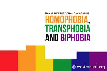 May 17: International Day Against Homophobia, Transphobia And Biphobia - City of Westmount - Ville de Westmount
