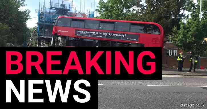 Fifteen people injured after double-decker bus smashes into wall