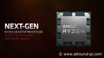 AMD Ryzen 7000: Zen 4 könnte mit bis zu 24 Kernen erscheinen - Allround-PC.com