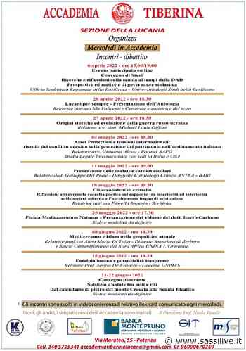 Fiorella Imperio protagonista del sesto incontro "Mercoledi in Accademia" dell'Accademia Tiberina sezione della Lucania - Sassilive.it