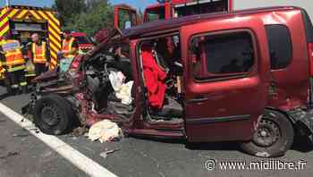 Frontignan : deux blessés en urgence absolue suite à une collision entre une voiture et un camion - Midi Libre