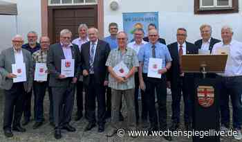 Ehrenbrief und Ehrennadeln für Ehrenamtler - Cochem / Zell - WochenSpiegel
