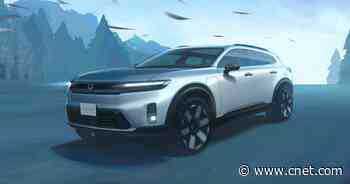 Honda Teases GM Ultium-Based Prologue Electric SUV in Sketch     - CNET