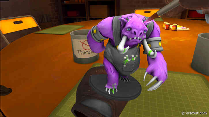 VR Dungeon Crawler Demeo Is Adding Paintable Miniatures