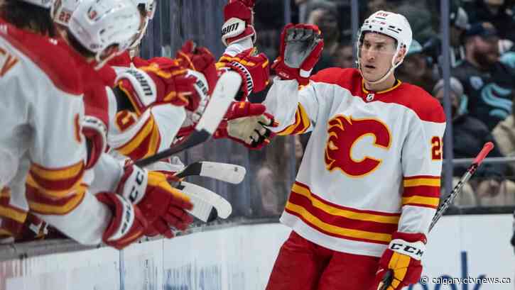 Michael Stone steps in, steps up for Calgary Flames in the playoffs
