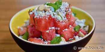Wassermelonesalat mit Feta: Erfrischender Sommersalat - FOCUS Online