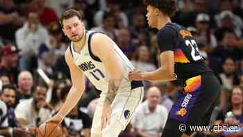 Doncic's 35-point double-double leads Mavericks' Game 7 rout of Suns to advance to conference finals