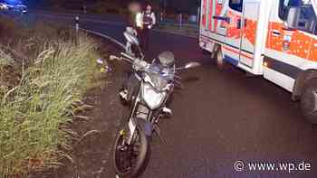 Unfall in Siegen: Motorrad rutscht weg – Frau (18) verletzt - WP News