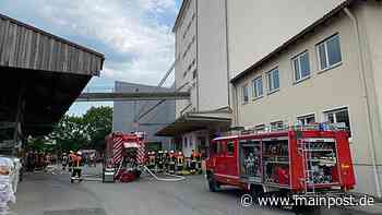 Brandalarm bei der BayWa in Mellrichstadt: Luftkühler hatte sich entzündet - Main-Post