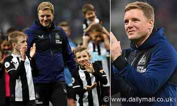 Eddie Howe gave up family time to save Newcastle from the disaster of Premier League relegation