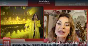 Storie italiane, Alba Parietti svela il vero motivo del malore di Laura Pausini all’Eurovision: “Ho… - Il Fatto Quotidiano