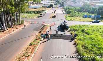 Birigui instala quatro redutores de velocidade em bairros - Folha da Região