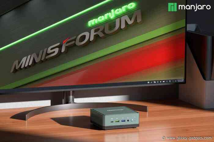 MINISFORUM DeskMini UM350 Linux mini PC launches from $299