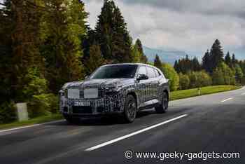 New BMW XM being tested