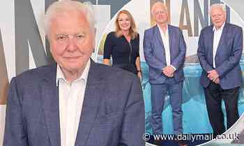 David Attenborough shows no signs of slowing down at Prehistoric Planet premiere