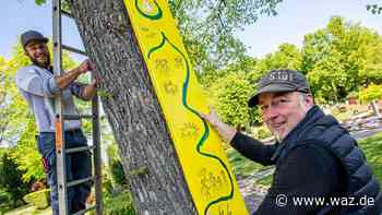 Essen: Bunte Seelenplanken setzen Zeichen für den Frieden - WAZ News
