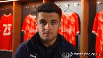 Jake Daniels: Blackpool player says coming out will allow him to be 'free' and 'confident'