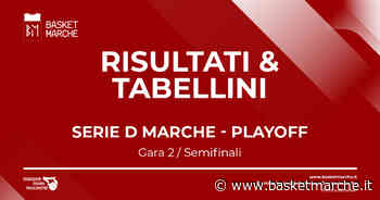 Serie D Playoff G2: Bad Boys in finale. Castelfidardo e Pedaso pareggiano. Sospesa Vuelle-Auximum - Serie D Regionale Playoff - Semifinali - Basketmarche.it