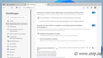 Sicherer im Internet unterwegs: Diese kleine Browser-Funktion sollten Sie jetzt sofort aktivieren - CHIP Online Deutschland