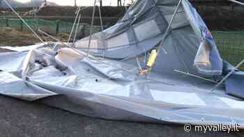 Forti raffiche di vento: continua la conta dei danni a Clusone - MyValley.it notizie! - MyValley.it