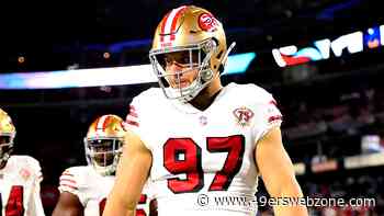 PFF ranks 49ers' Nick Bosa as the best of the NFL's young rising stars