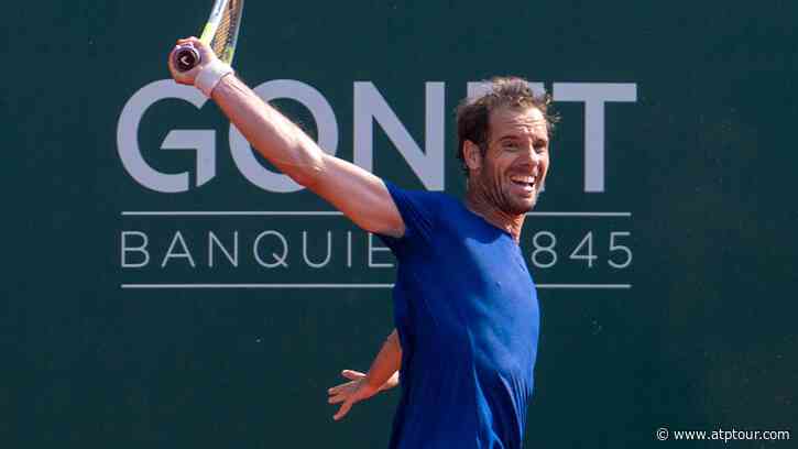 Richard Gasquet Spoils Daniil Medvedev Return In Geneva - ATP Tour
