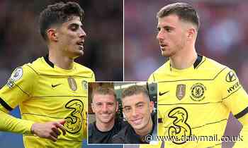 Chelsea forward Kai Havertz inspired by Mason Mount's hairstyle as Ben Chilwell calls them 'twins' - Daily Mail
