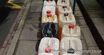 Police chase in Dudley leads to discovery of 'high value fuel stolen from hospital' - Birmingham Live