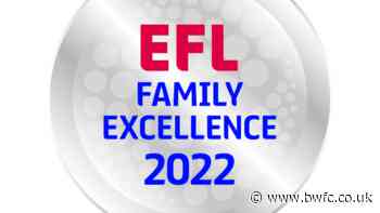 Wanderers Awarded Family Excellence Status - News - Bolton Wanderers