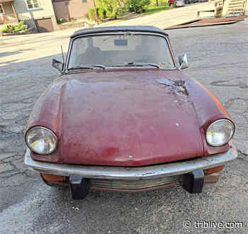 Scott Township auctioning off 1972 Triumph Spitfire to help community - TribLIVE