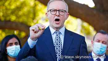 Albanese spoke to the media ahead of policy costings announcement - Sky News Australia